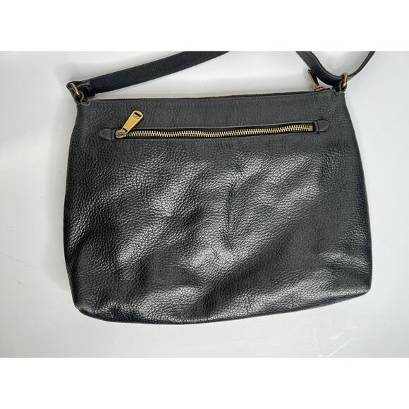 Fossil Kinley Crossbody Black Pebbled Leather Purse - Picture 7 of 16